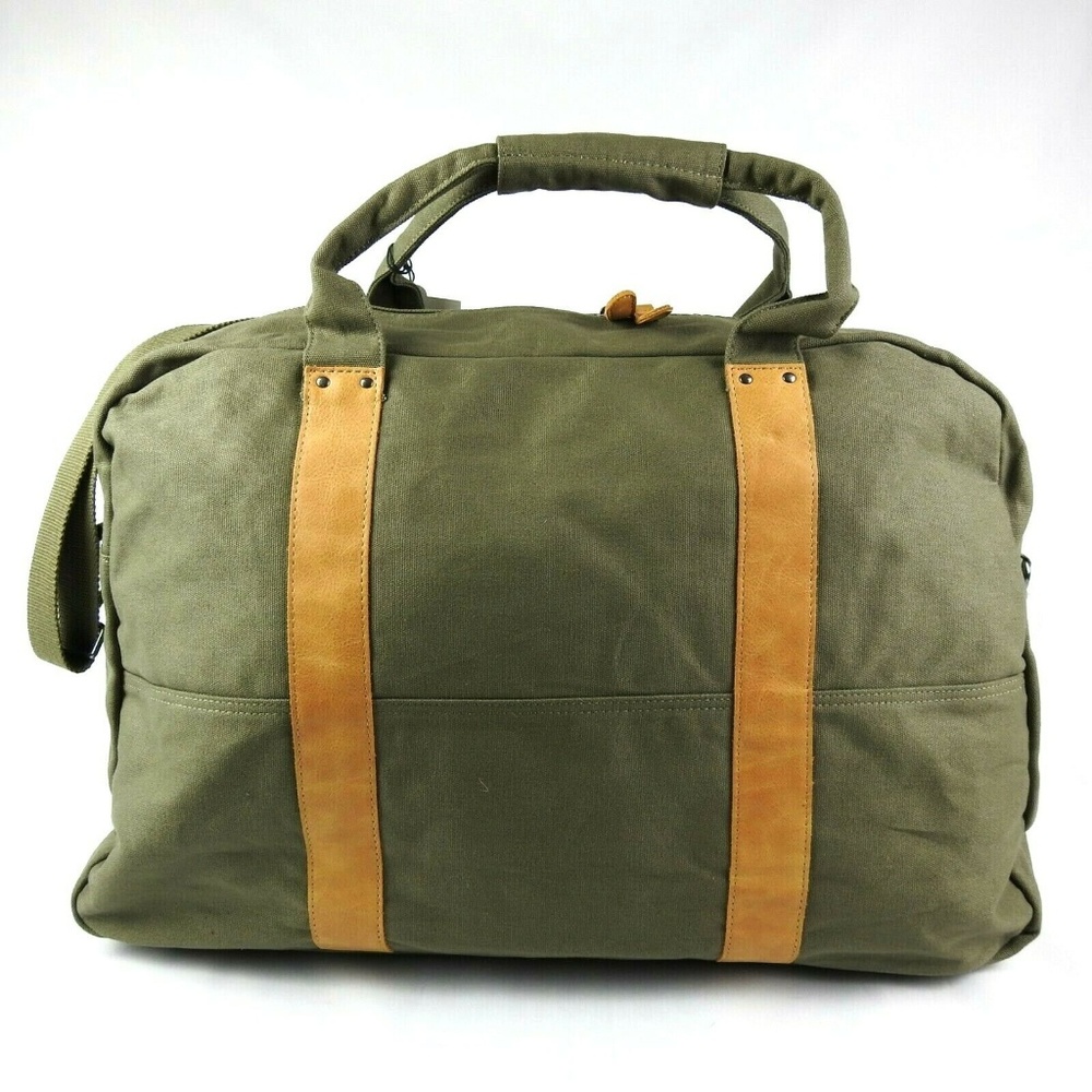 Magnolia Canvas & Leather Weekender Bag - Picture 3 of 8